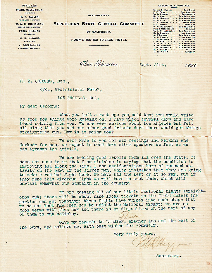 PHRSC 1896 Letter