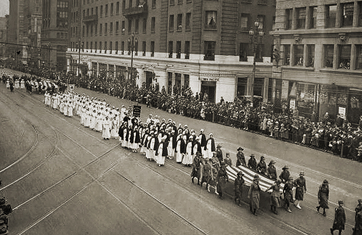 Preparedness Day parade 1916
